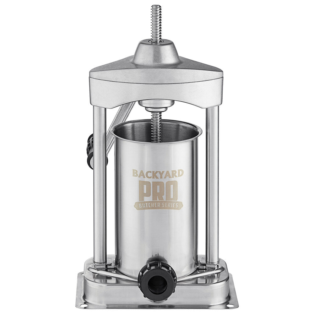 RENTAL Backyard Pro Butcher Series SS-5V 5 lb. Vertical Manual Sausage