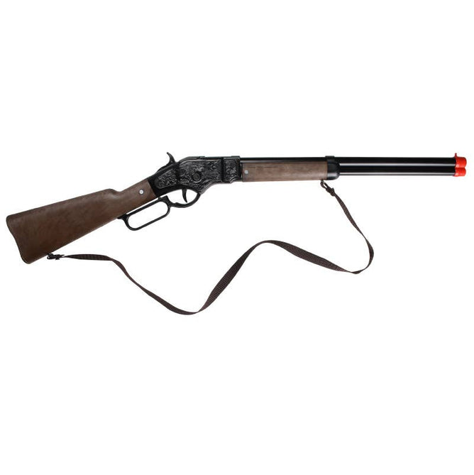 Cowboy Lil Henry Lever Action Toy Cap Gun Rifle - Black