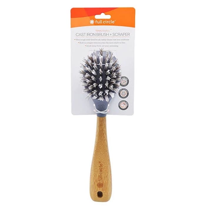 Full Circle Home Tenacious C Cast Iron Brush - Thumbnail 4