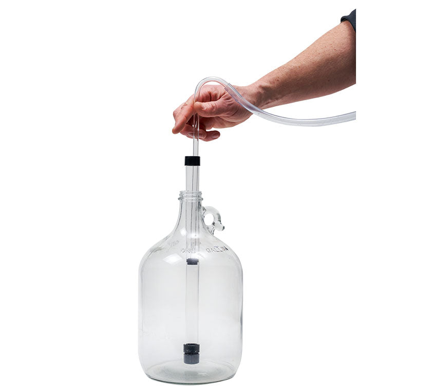 Fast Siphon Fermtech Mini Auto Siphon and 6' Hose, Bottling Siphoning Kit, Fits 1
