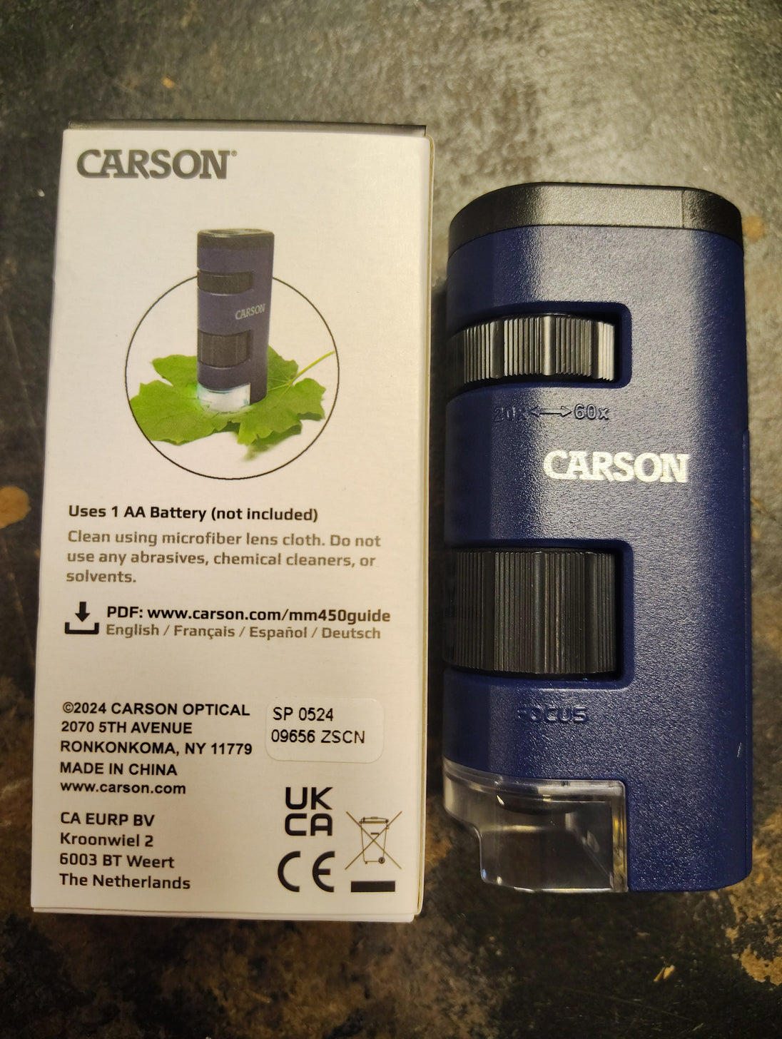 Carson Picker Carson 20-30x Pocket Microscope